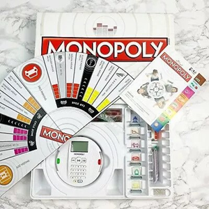 بازی فکری مونوپولی دیجیتال MONOPOLY REVOLUTION به همراه دستگاه کارت خوان -اسباب بازی